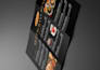 design a professional menu ready for print and digital menu